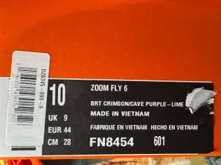 Nike Zoom Fly 6 Scarpe da Corsa Rosse/Verdi