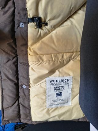 Giubbotto Parka Artic Woolrich Marrone
