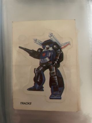 Lote Colección Pegatinas Cromos Transformers