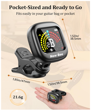 Accordatore Chitarra Ricaricabile New Bee