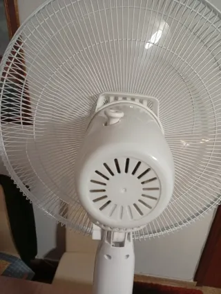 Ventilador Orbegozo Plata y Blanco