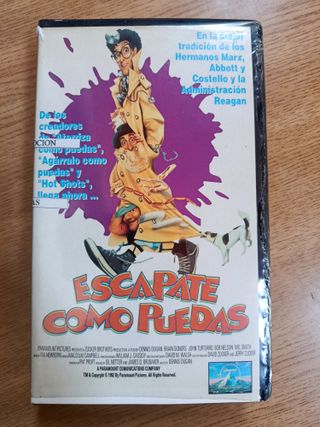 VHS Escápate Como Puedas Comedia