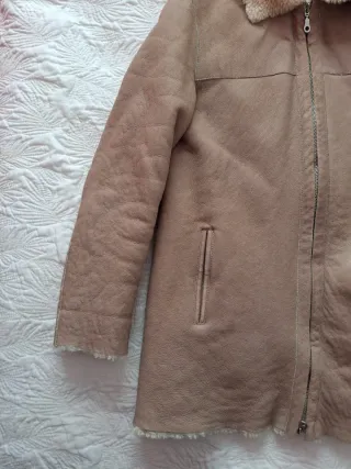 Pelliza Massimo Dutti Beige