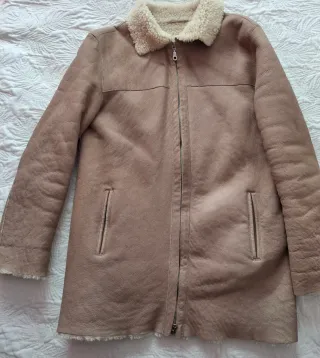 Pelliza Massimo Dutti Beige