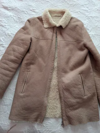 Pelliza Massimo Dutti Beige