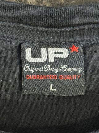 Camiseta Estampada Vintage Negra