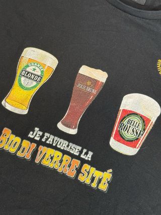 Camiseta Estampada Vintage Negra