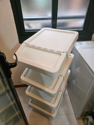 Cajas de almacenamiento Ikea (pack 4)