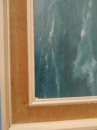 Cuadro antiguo barco velero