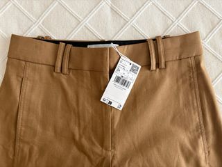 Pantalón cargo algodón Mango