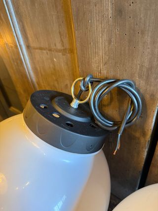 Globos candeeiro teto acrílico branco