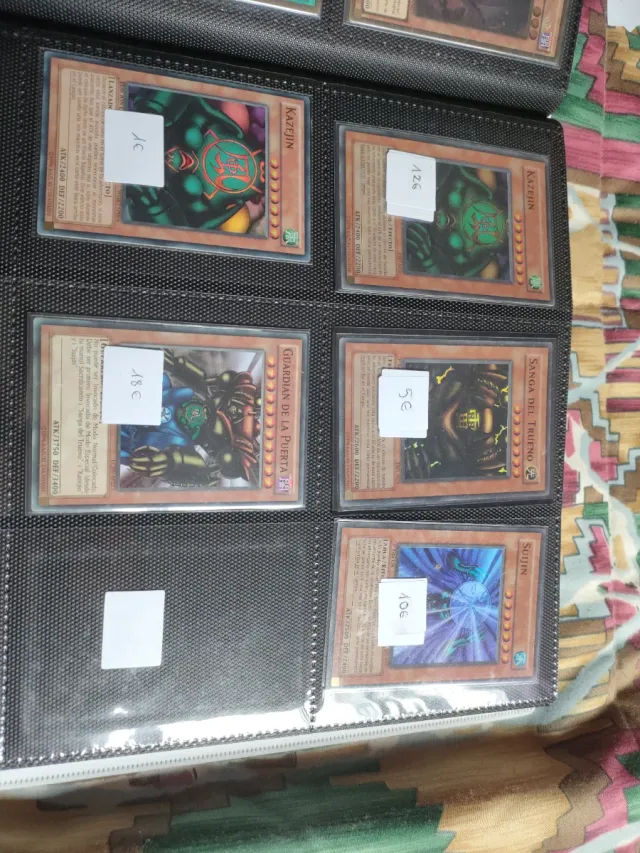 YuGiOh cartas: Kaziejin, Sanga, Suijin