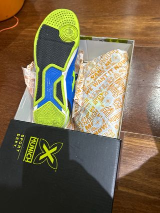 Zapatillas Munich Azules y Verdes