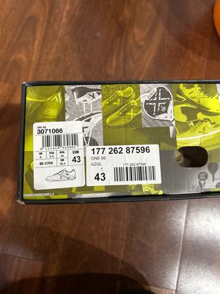 Zapatillas Munich Azules y Verdes