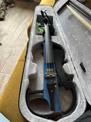 Violín Eléctrico IRIN Azul