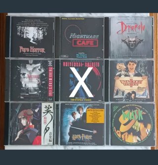 CDs Bandas Sonoras Terror/Fantasía (Desde 5€)