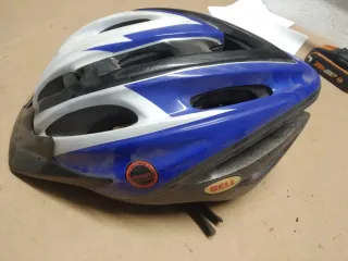 Casco Bicicleta Bell Azul/Blanco