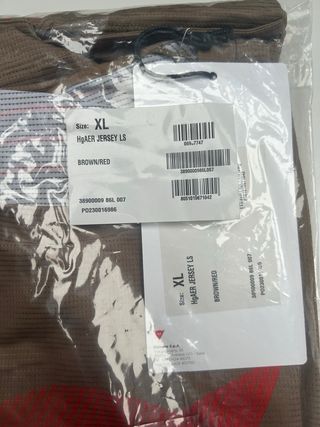 Maillot Manga Larga Dainese XL sin estrenar