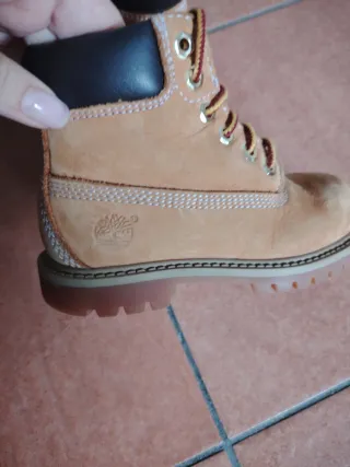 Stivaletti Timberland Bimbo Beige/Marrone