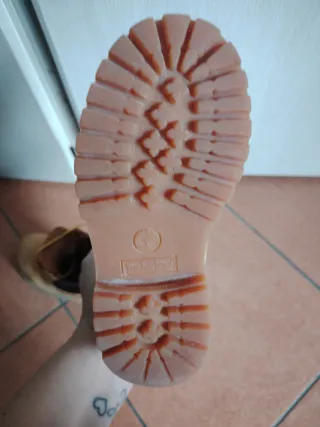 Stivaletti Timberland Bimbo Beige/Marrone