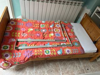 Colchón cama infantil 70x140 cm Regalo estructura