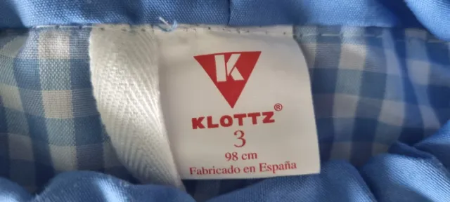 Babi Klottz Carolina Azul Talla 3