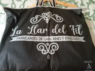 Mantón media luna Fallera Niña Plata 7-10 años