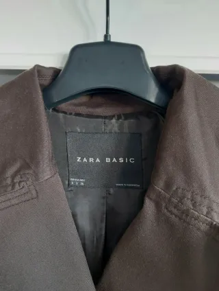 Zara Talla S/M -  Trench Marrón