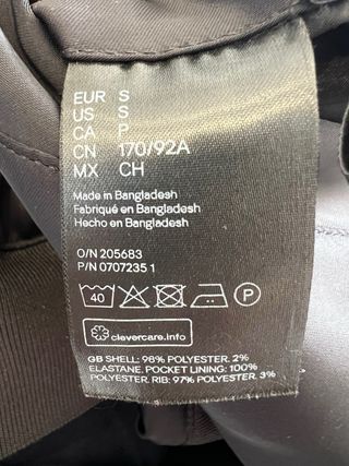 Chaqueta Bomber H&M Reversible