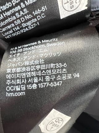 Chaqueta Bomber H&M Reversible