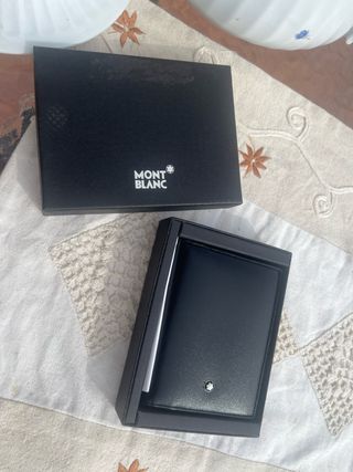 Tarjetero Montblanc Negro