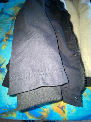 Chaqueta Desigual negra forro borrego de hombre