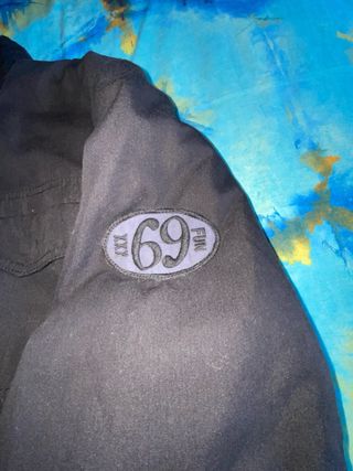 Chaqueta Desigual negra forro borrego de hombre