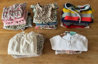 Lote Ropa Bebé Niña 0-12 Meses (24 Piezas)