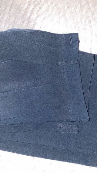 Pantalón vestir gris plomo con pinzas