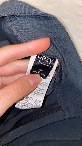 Pantalón vestir gris plomo con pinzas