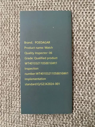 Reloj Hugo Poedagar a ESTRENAR! -  Azul y Dorado