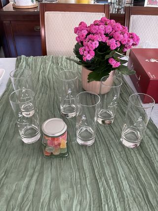 6 Vasos altos cristal Johnnie Walker Coleccion