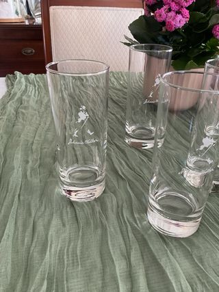 6 Vasos altos cristal Johnnie Walker Coleccion