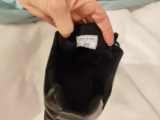 Zapatillas baile negras talla 40