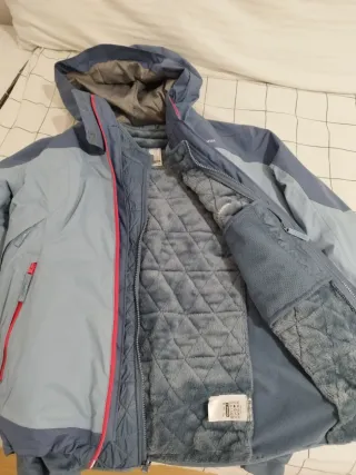 Abrigo impermeable nieve 2 piezas niña 12-13 años