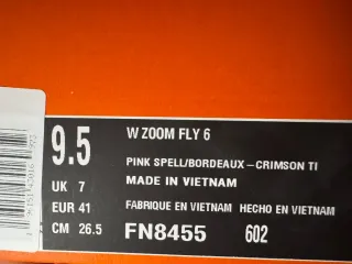 Nike Zoom Fly 6 Rosa/Viola Donna