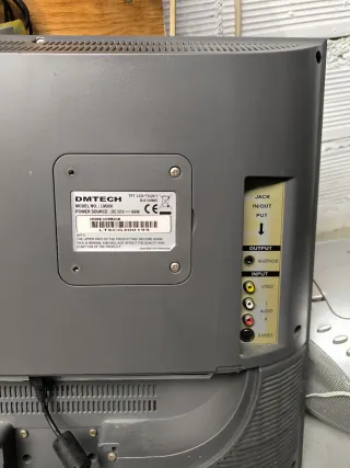 Televisor DMTECH 20 con DVD integrado