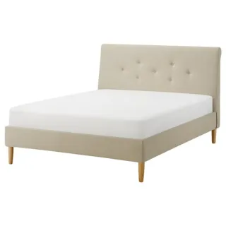 Cama Ikea Idanas Beige 150x200