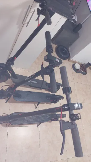 3 Patinetes Eléctricos Xiaomi ZWheel Unimade