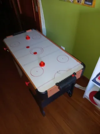 Mesa de futbolín de aire