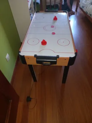 Mesa de futbolín de aire