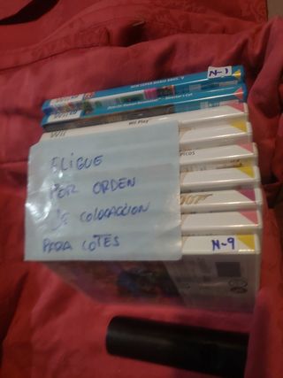 Pack 9 Videojuegos Wii y Wii U
