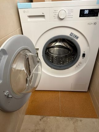 Lavadora LG 8kg Blanca