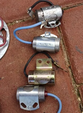 Conjunto encendido Harley Platinos Condensador